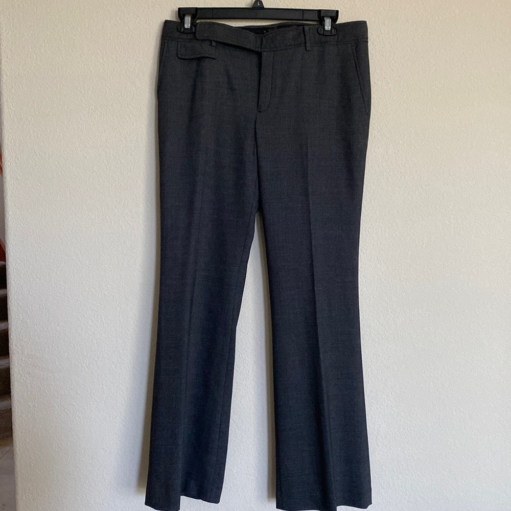 Banana Republic tweed tab front trouser. Straight leg. NWT